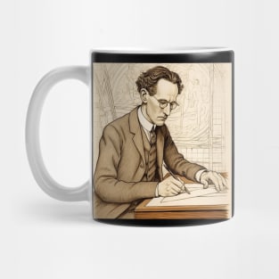 Erwin Schrodinger scientist Mug